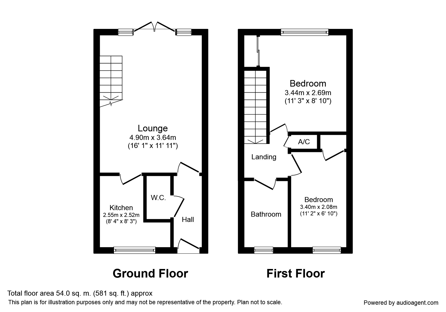 6, Hedge Way, Warwickshire floorplan