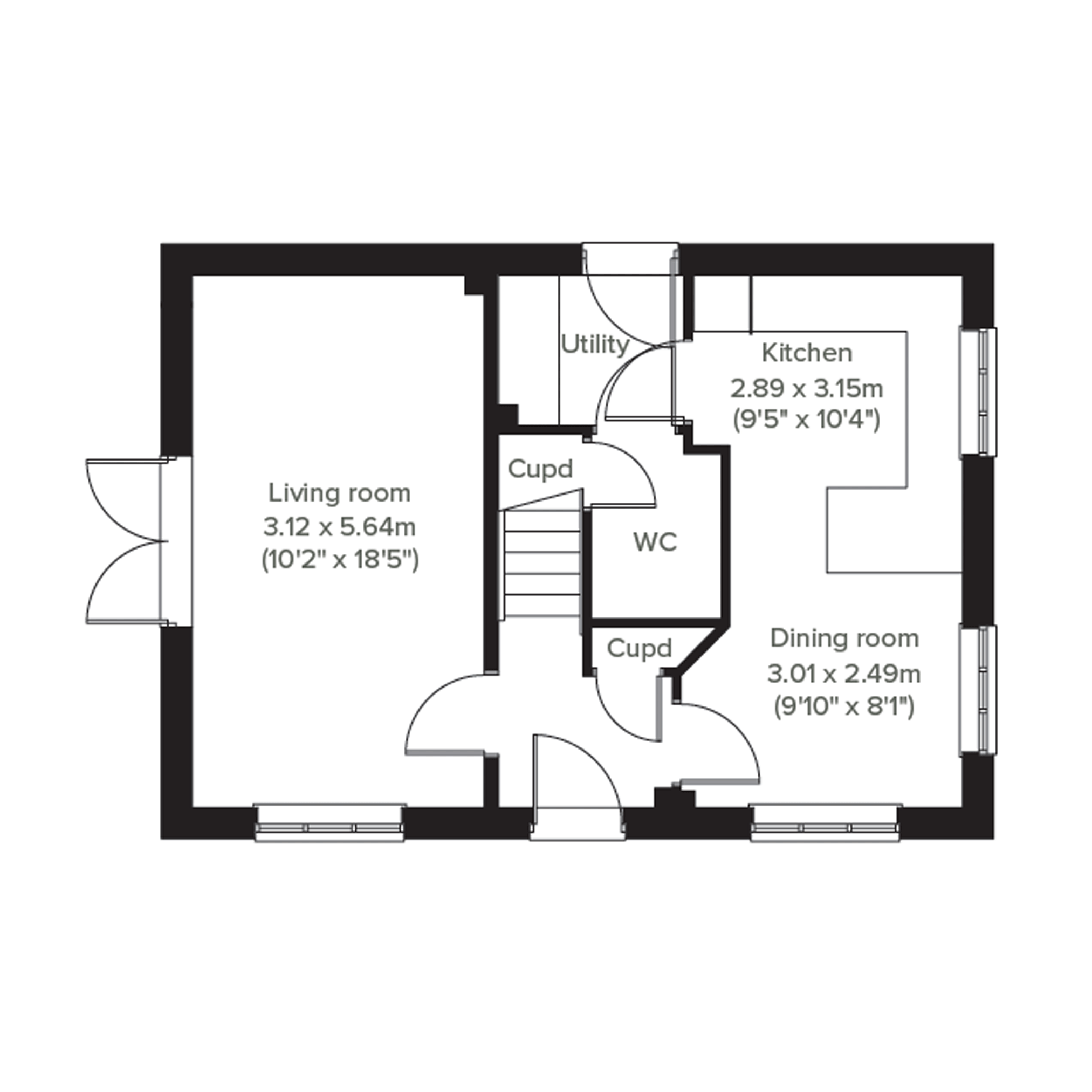 Clodgey Lane, Helston floorplan
