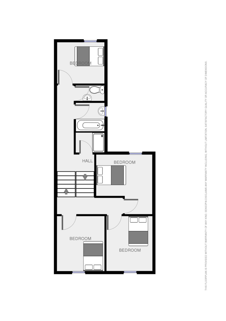 26, Miskin Street, Cardiff floorplan