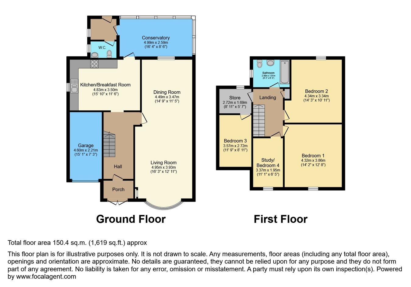 131, Longwood Gardens, Ilford floorplan