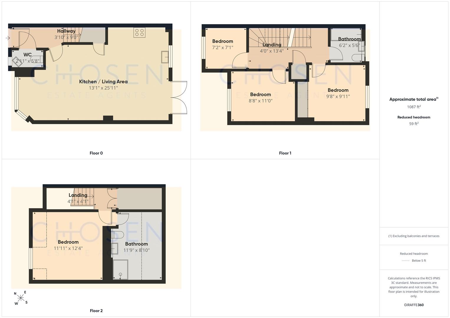 61, Uxbridge Lane Kingsway, Gloucester floorplan