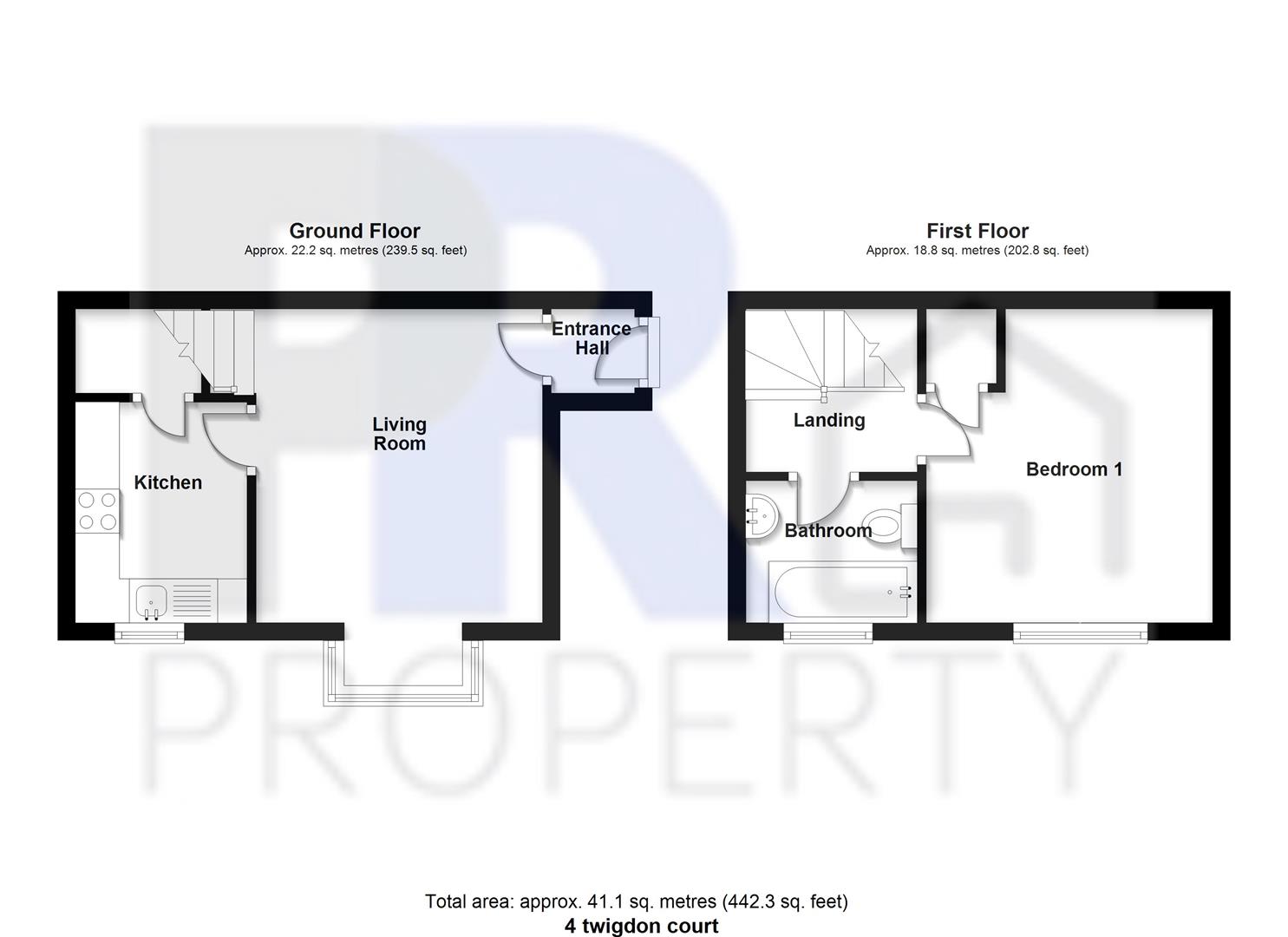 4 Twigden Court, Mount Pleasant Road, Luton floorplan