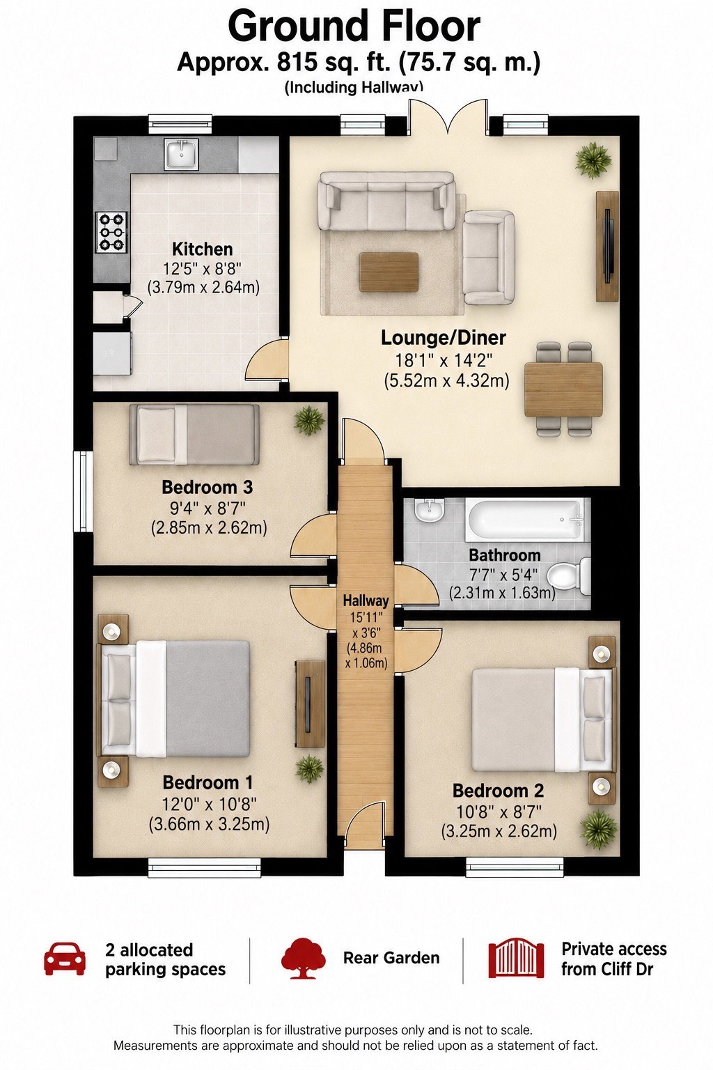 Ashtree grove,1, Cliff Drive, Sheerness floorplan