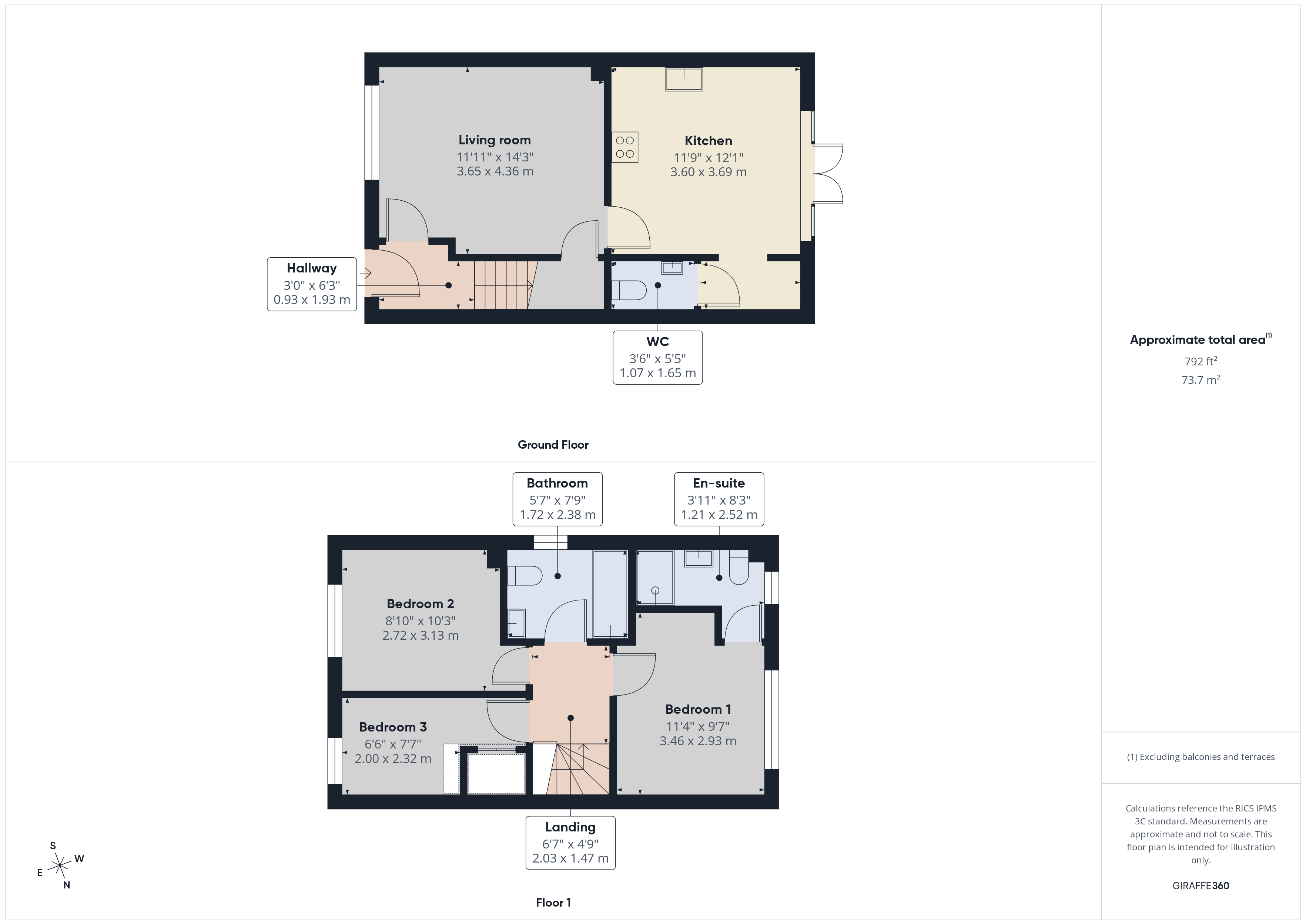 16, Wells Road, Nottingham, NG12 4JR floorplan