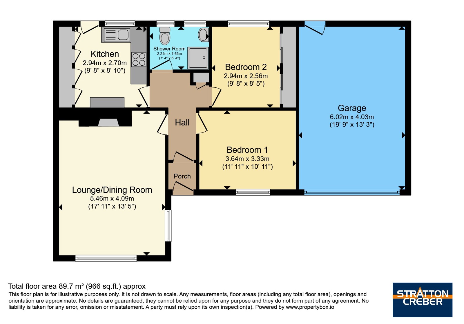 27, St. Carantoc Way, Newquay floorplan