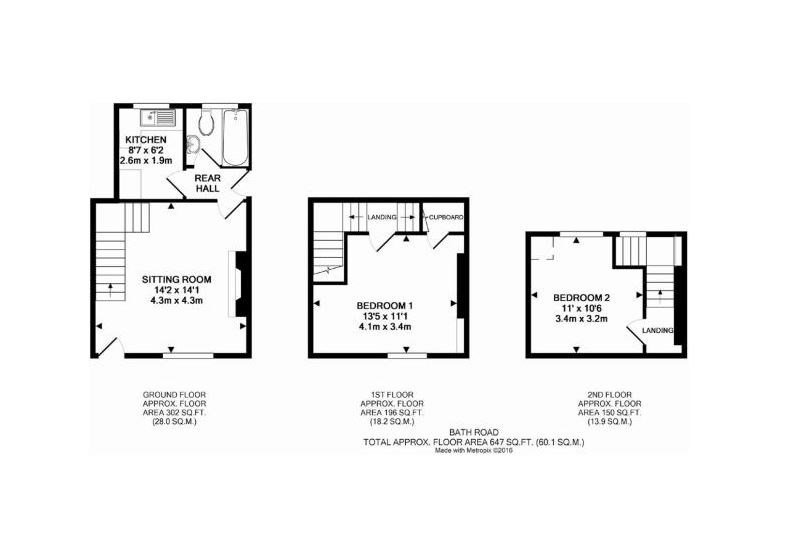 Bath Road, Lightpill, Stroud GL5, 2 bedroom property for sale