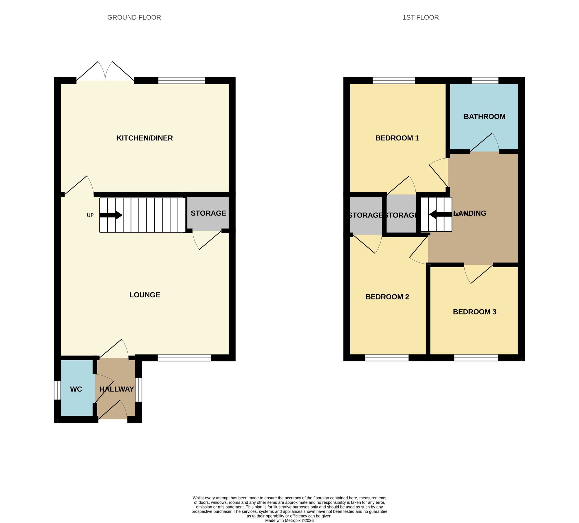 53 Fawn Wood Way, Carlisle floorplan