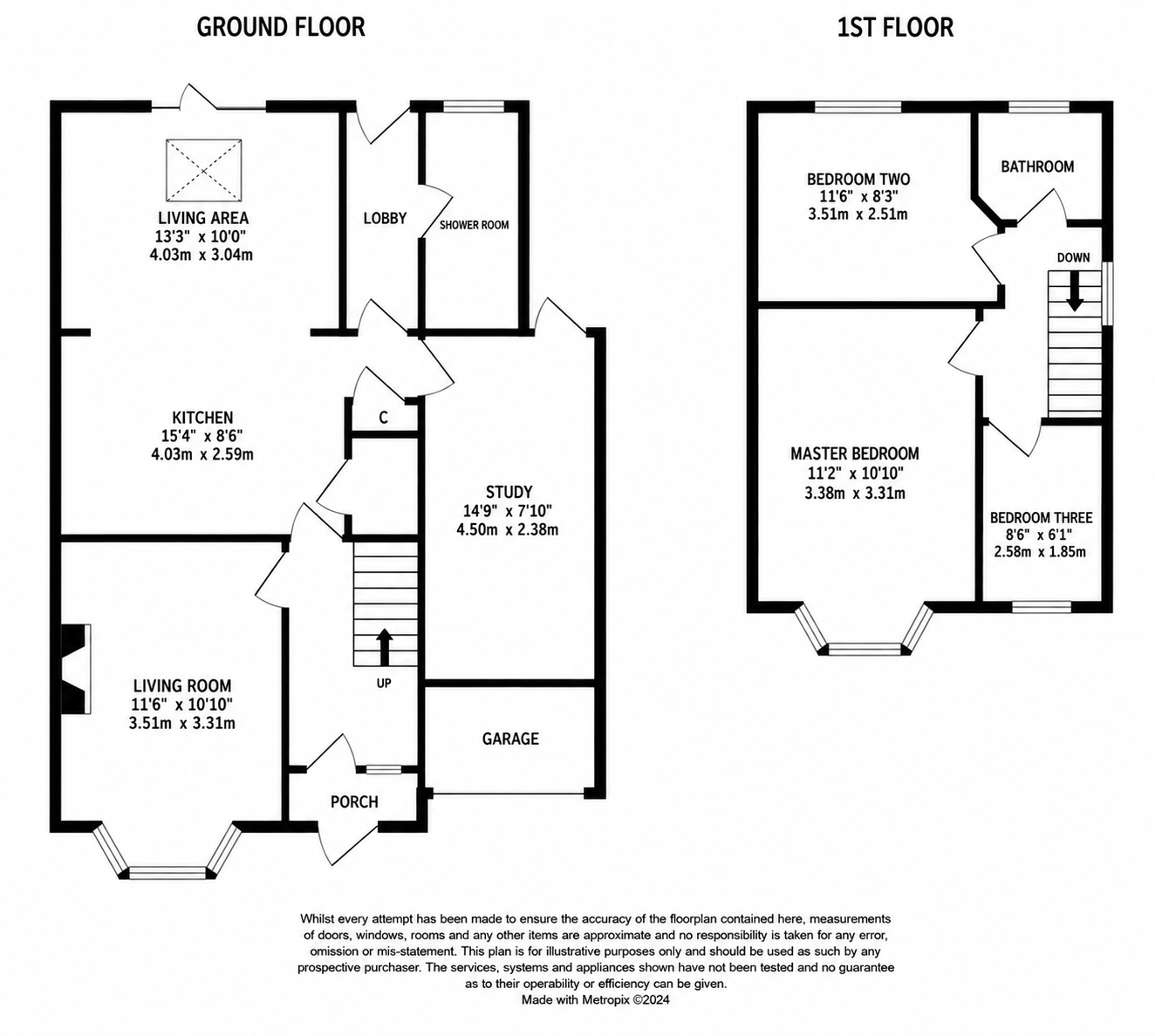 64, Windermere Road, Reading floorplan