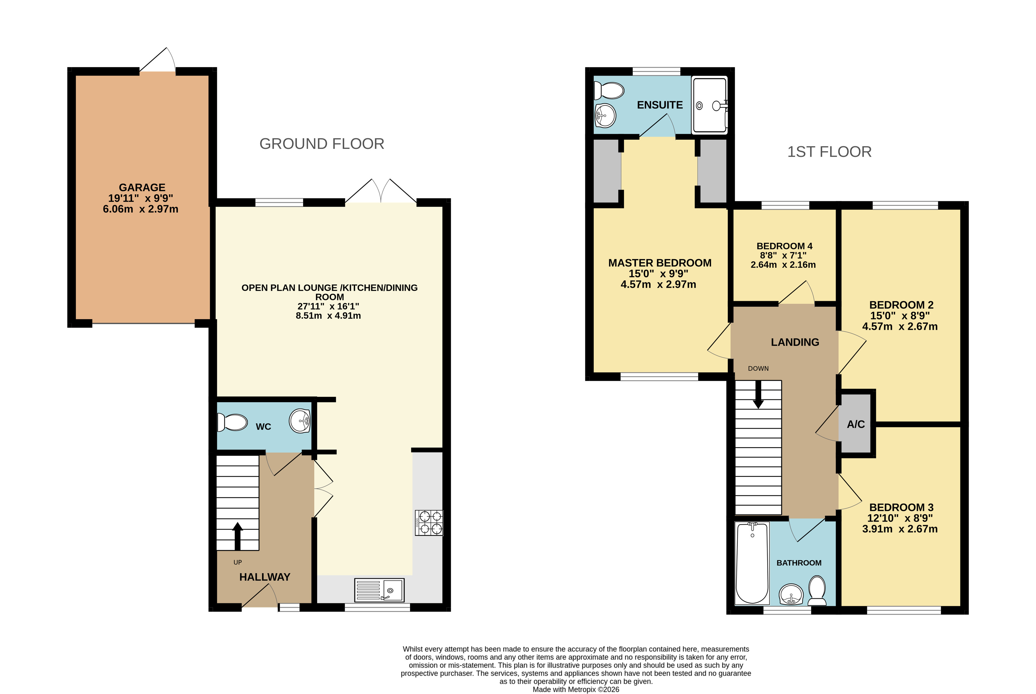 43, Claypits Road, Barnstaple floorplan