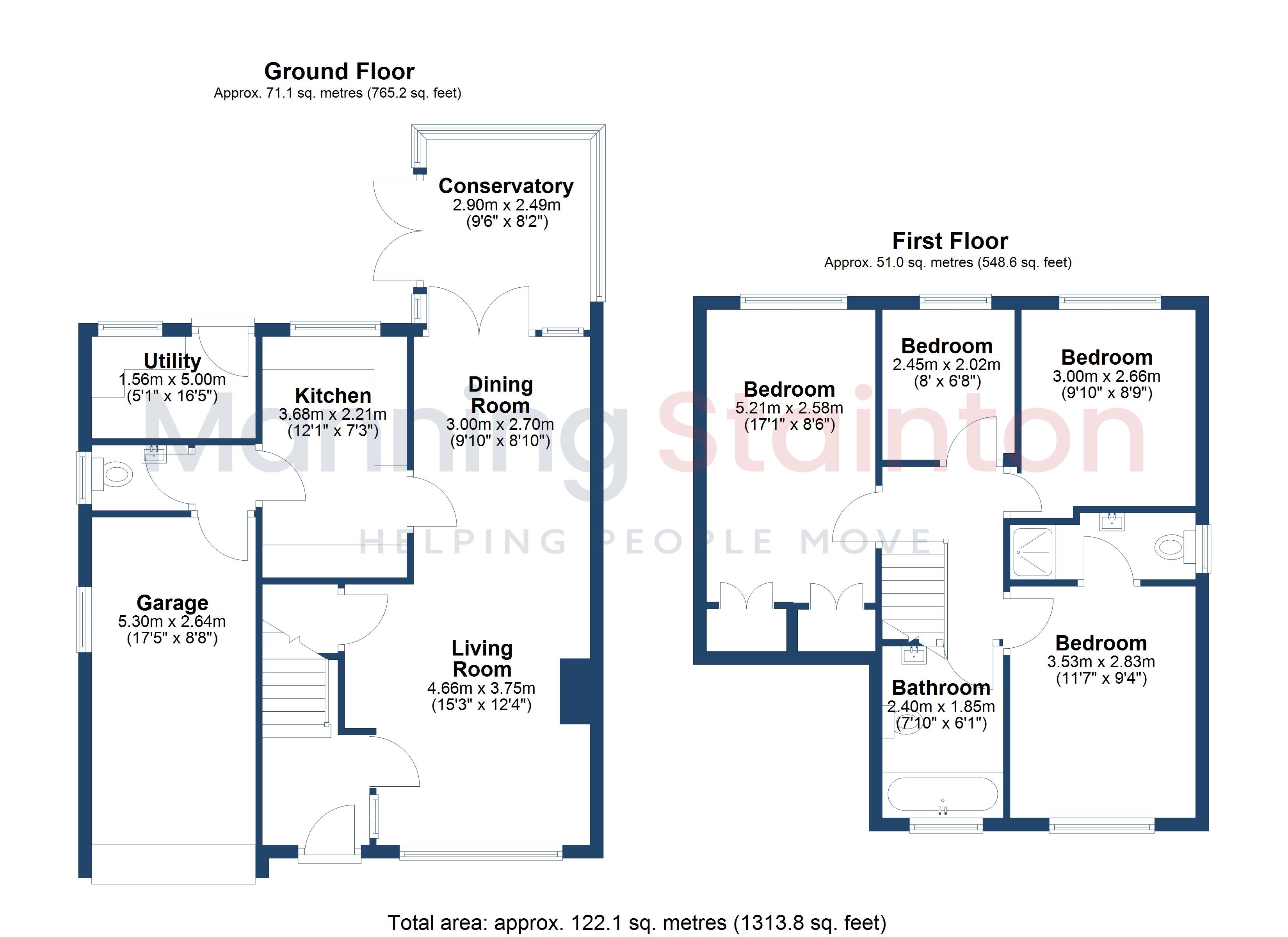 24, Hopefield Way, Leeds floorplan
