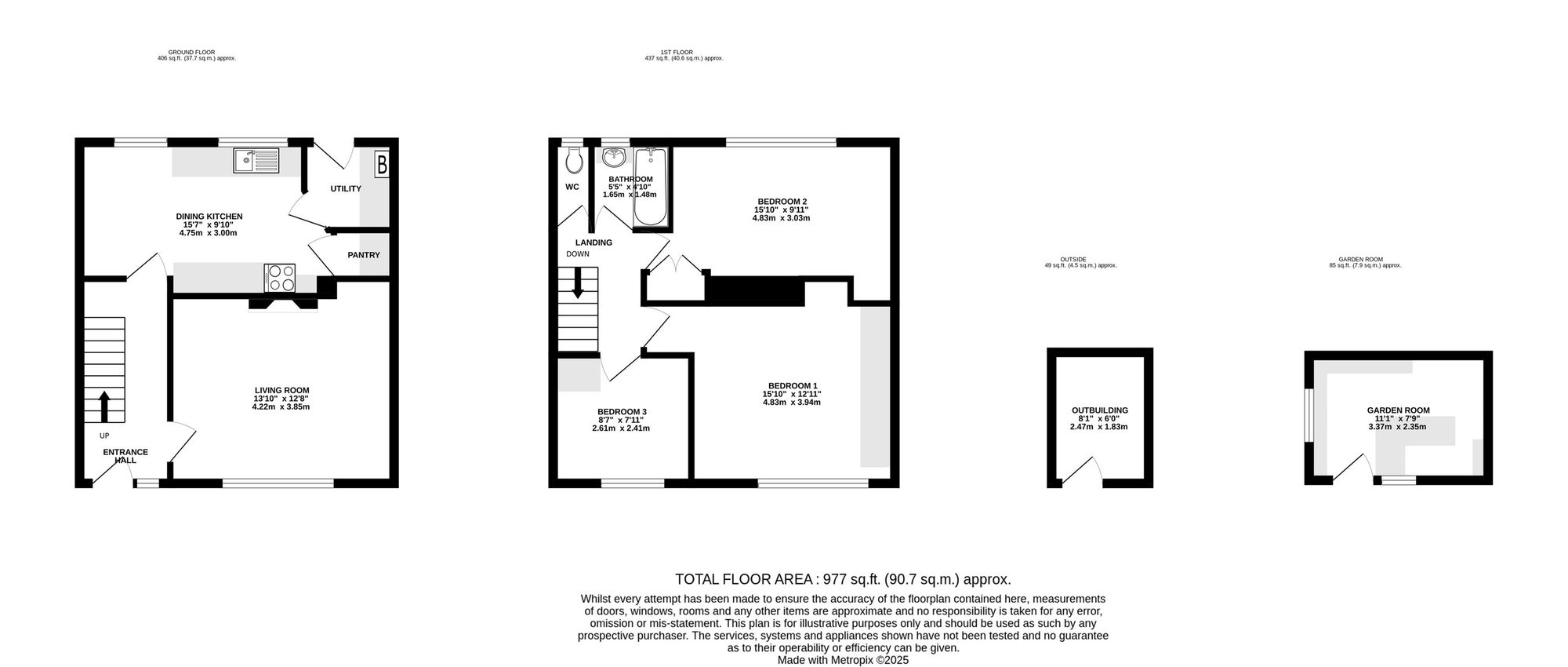 40 Hampson Crescent, Wilmslow floorplan