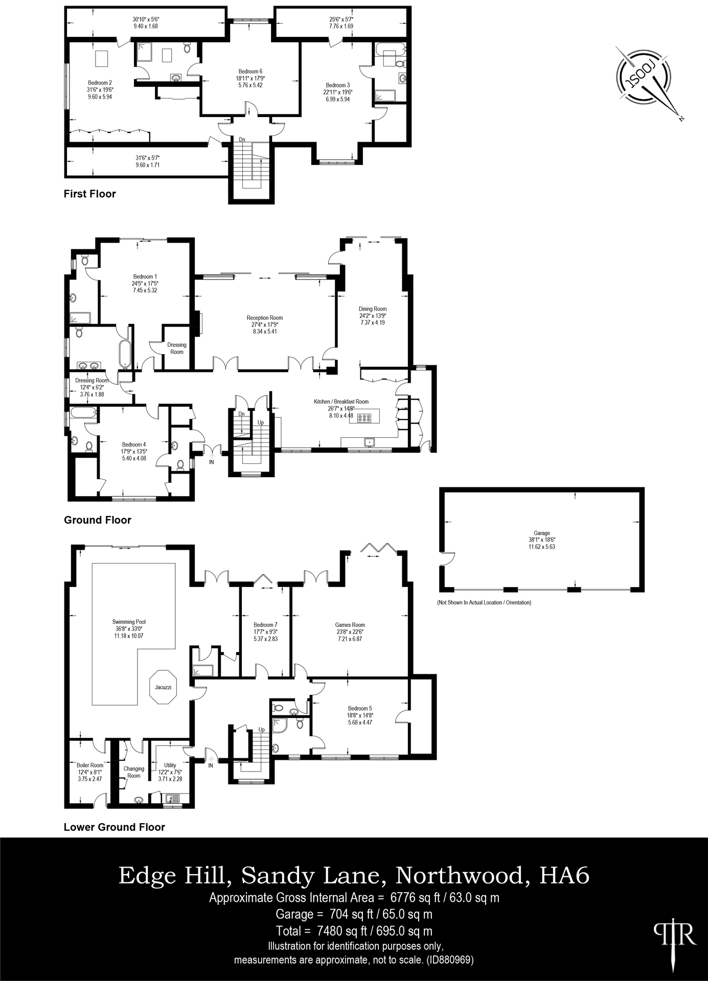 Sandy Lane, Northwood HA6, 7 bedroom detached house for sale 62715179