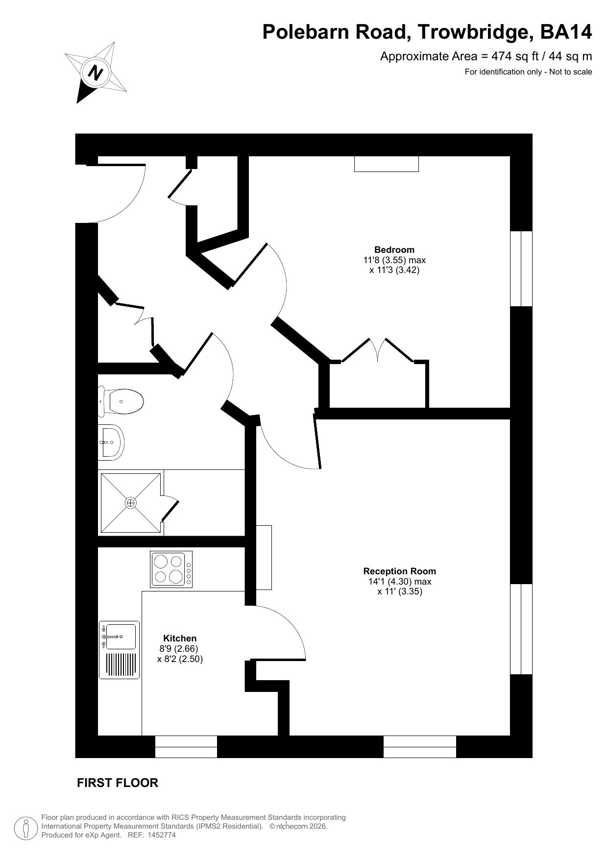 Raleigh Court,21, Polebarn Road, Trowbridge floorplan