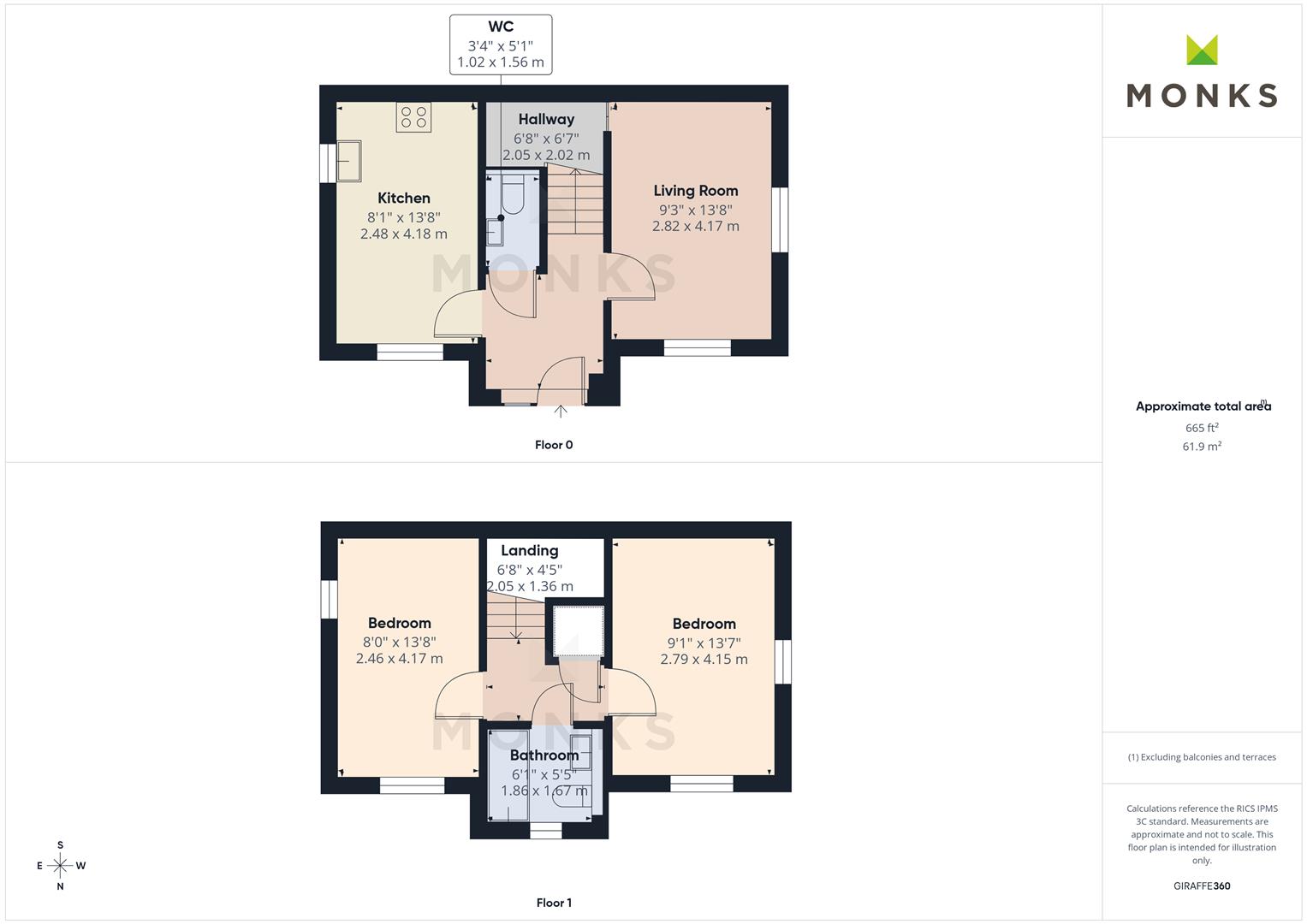 20, Penson Way, Shrewsbury floorplan