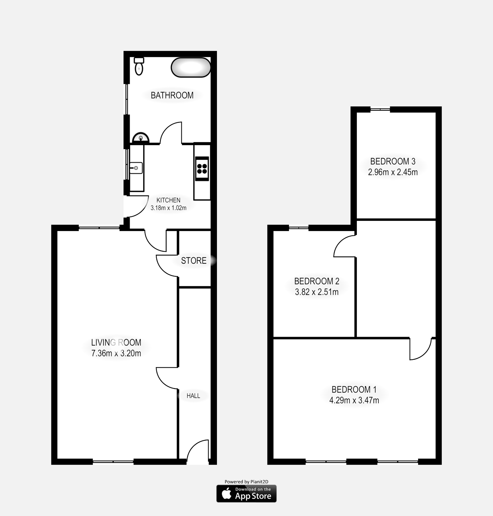 8, Murray Street, Stoke-on-trent floorplan