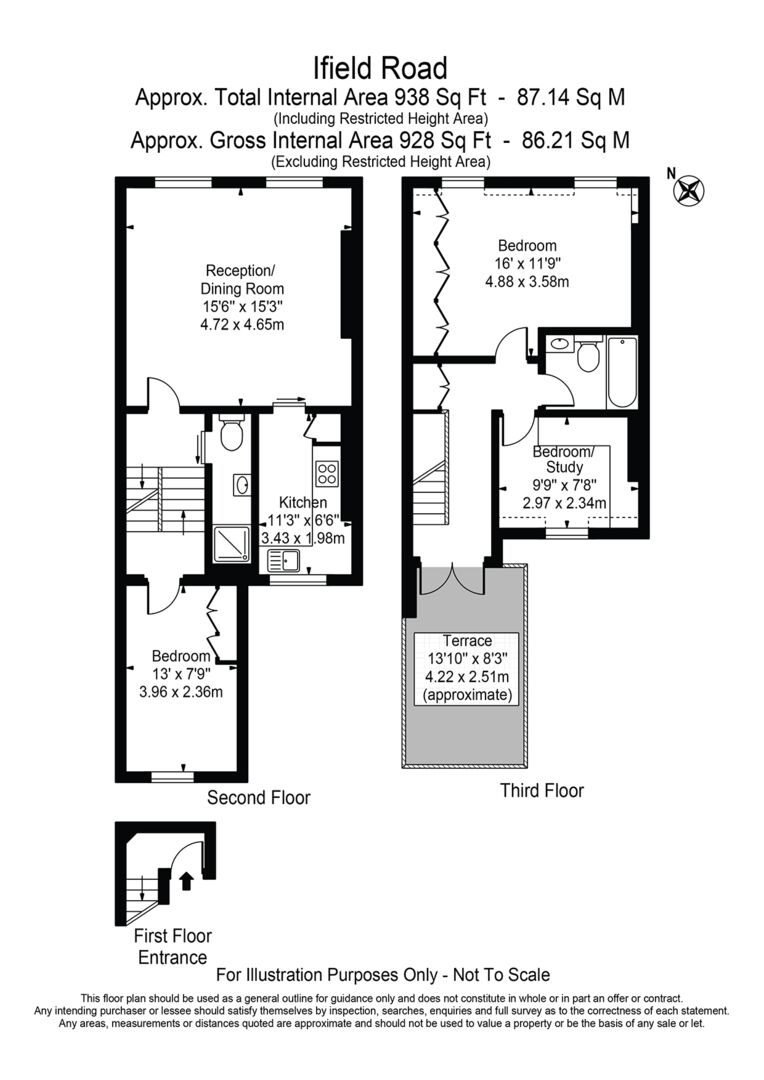 Ifield Road, London floorplan