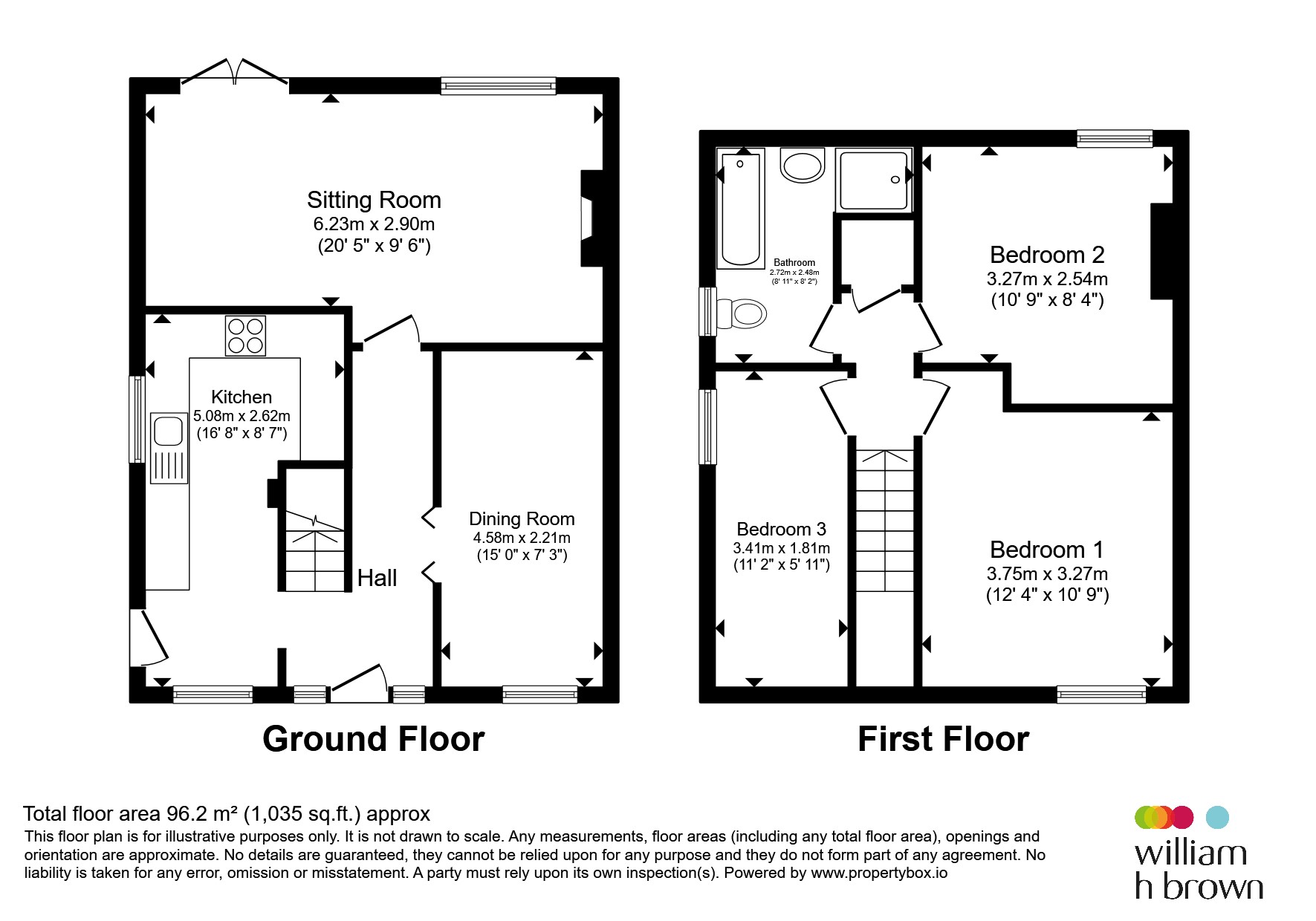 4, Nevis Close, Corby floorplan