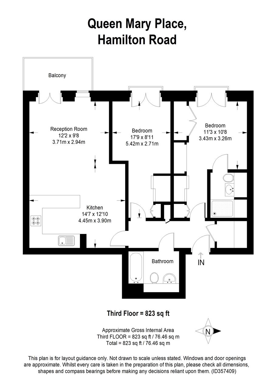 Queen Marys Place, Putney floorplan