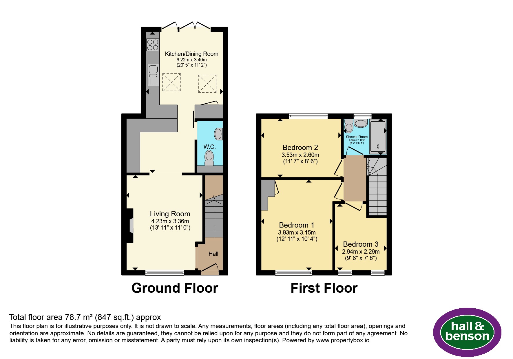 68, Bangor Street, Derby floorplan