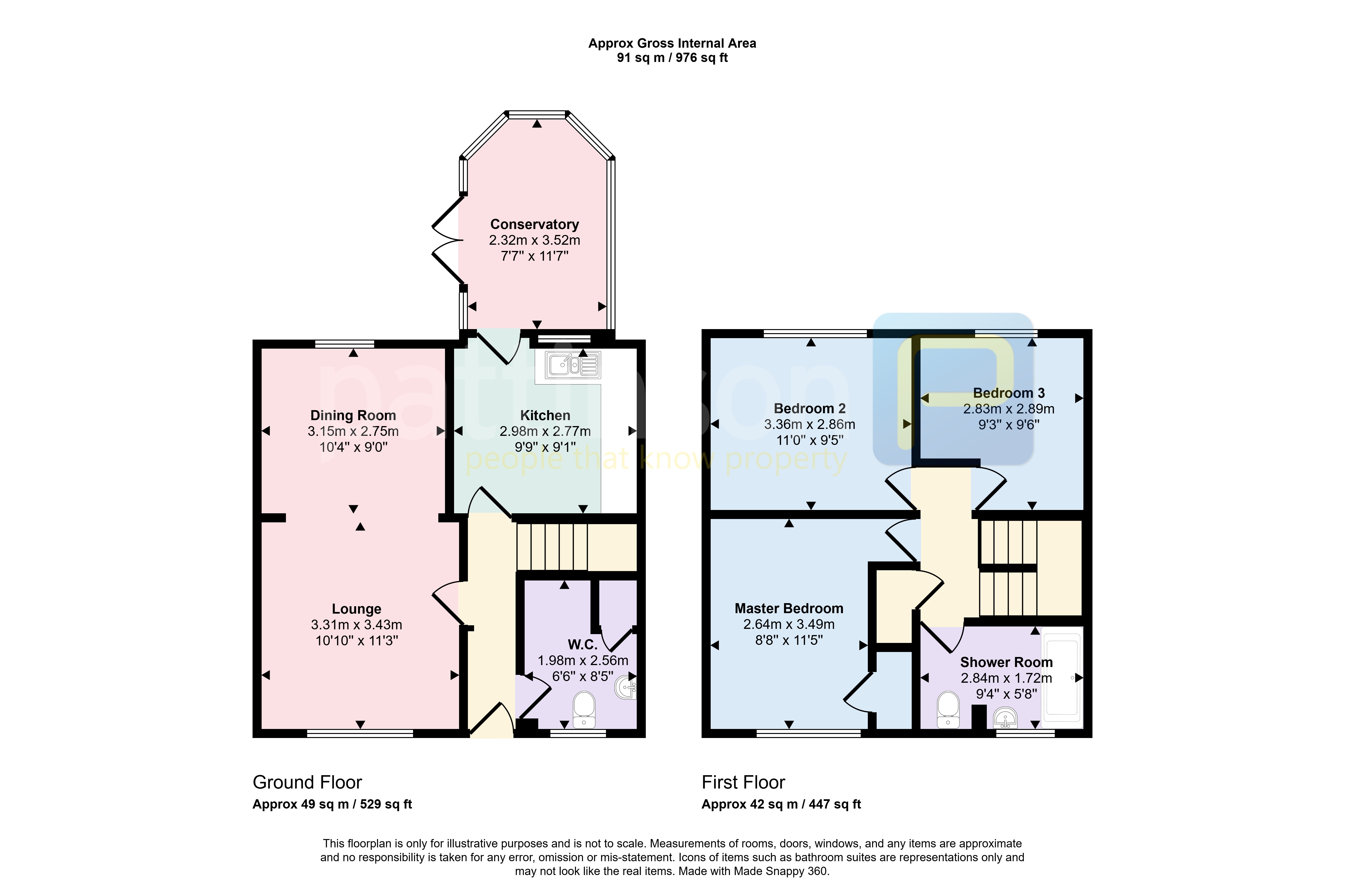 40, Lingholme, Chester Le Street floorplan