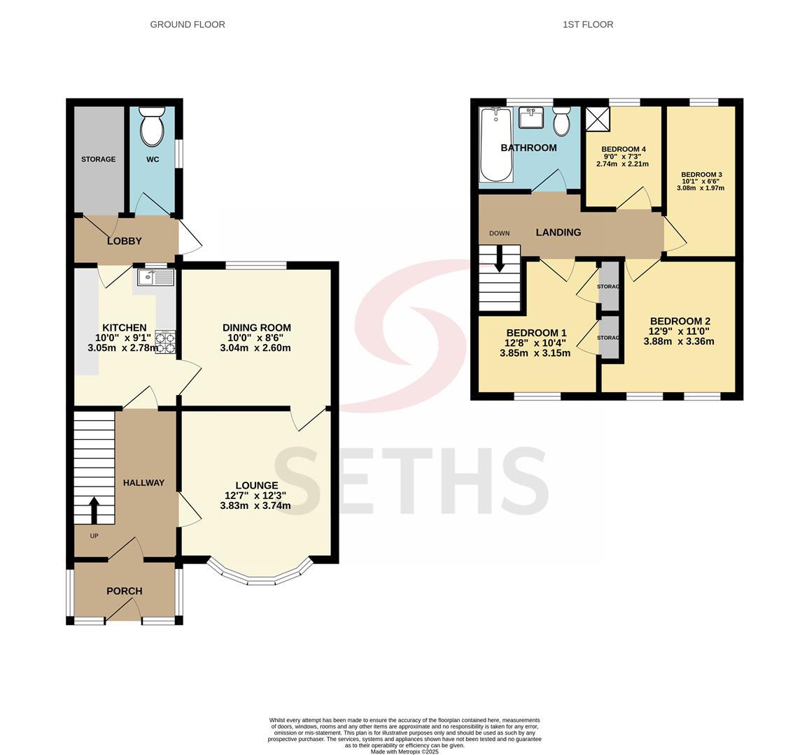 45, Drayton Road, Leicester floorplan
