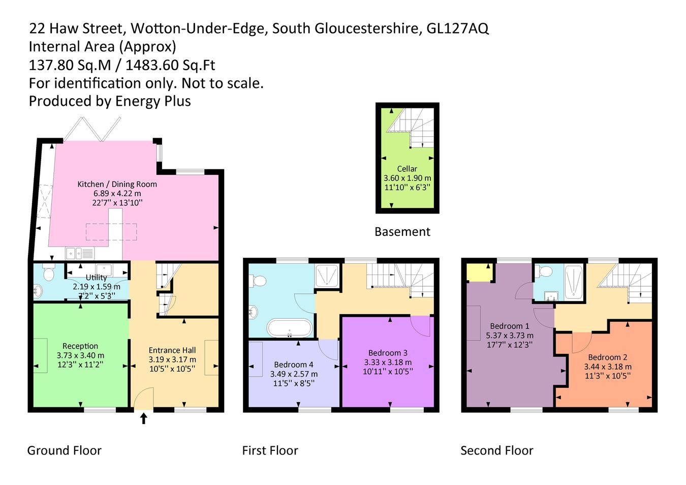 22, Haw Street, Wotton-under-Edge floorplan