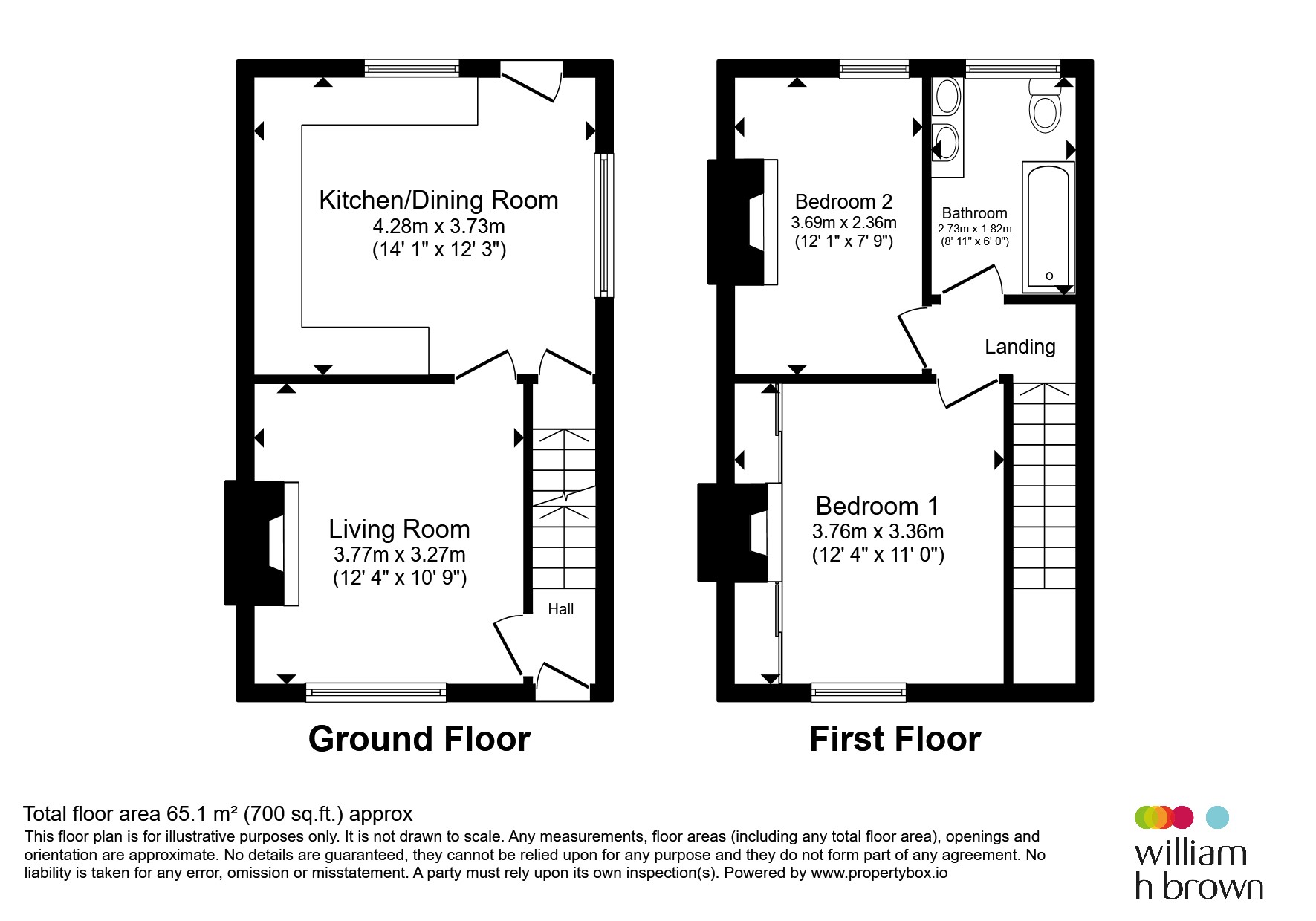 44, Leeds Road, Leeds floorplan