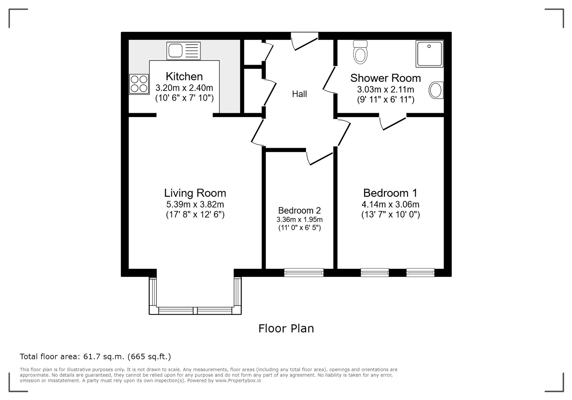 29 Lea Court New Road, Crewe floorplan