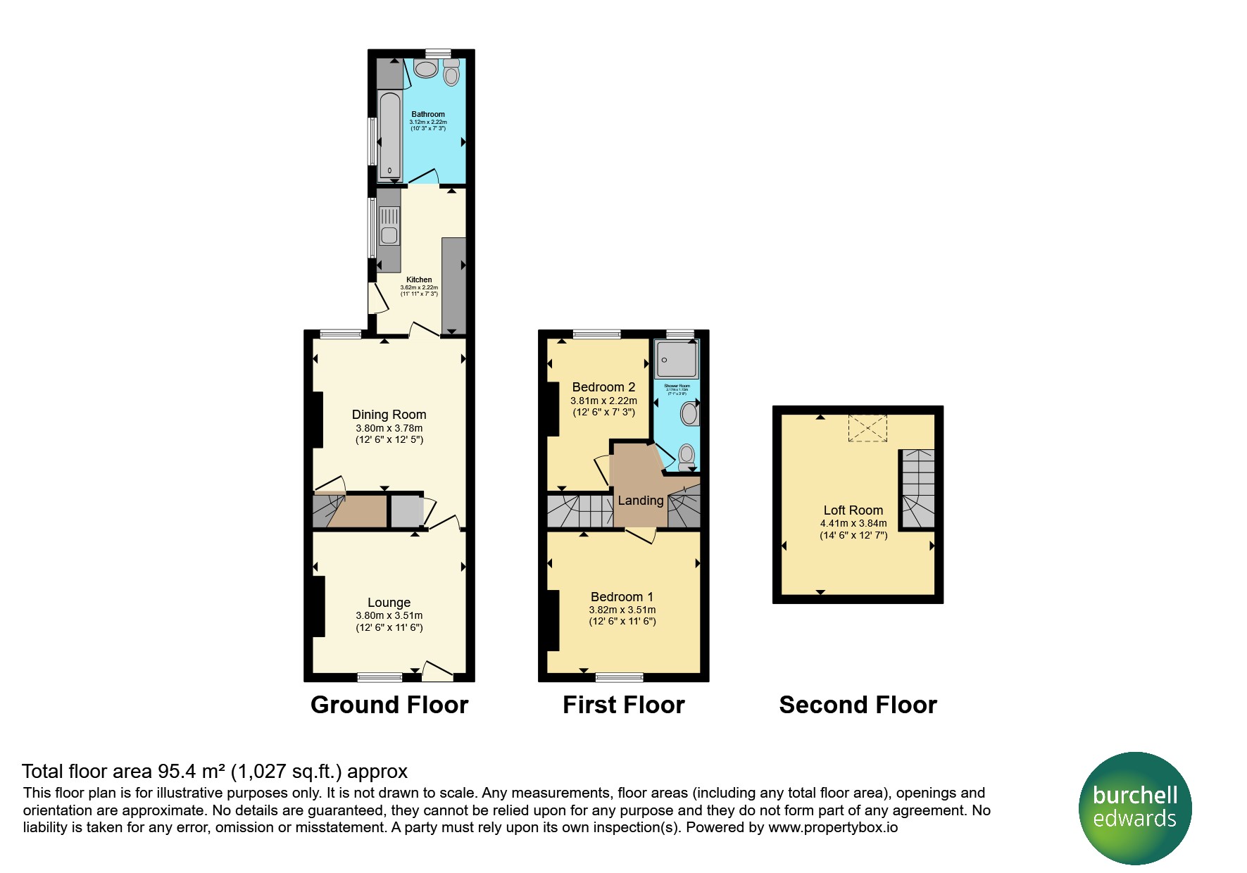 33, Mayfield Street, Nottingham floorplan