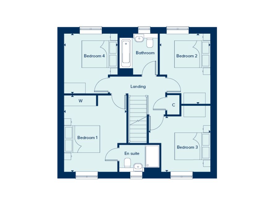 327, Broadwell Heights, Westwood Heath floorplan