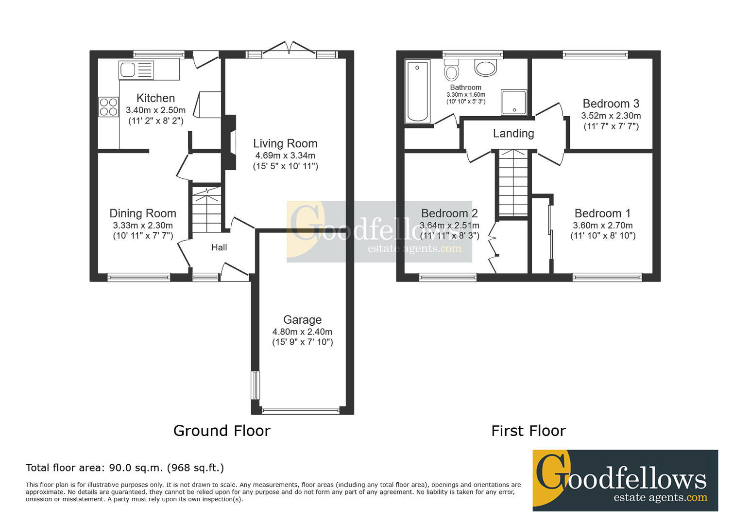 26, Tewkesbury Road, Newcastle Upon Tyne floorplan