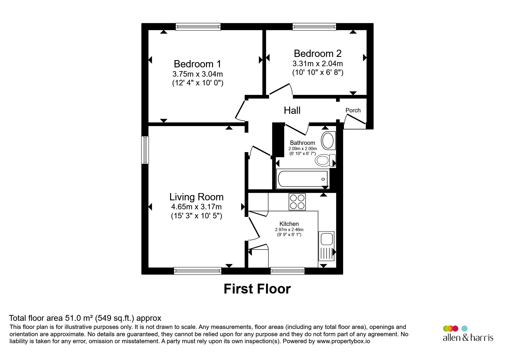 81, Helmsdale, Swindon floorplan