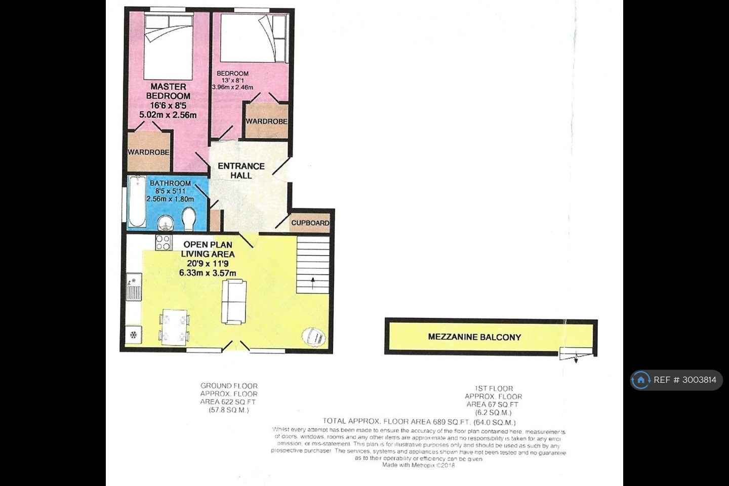 Flat, Penistone House Block C Adelaide Lane, South Yorkshire floorplan