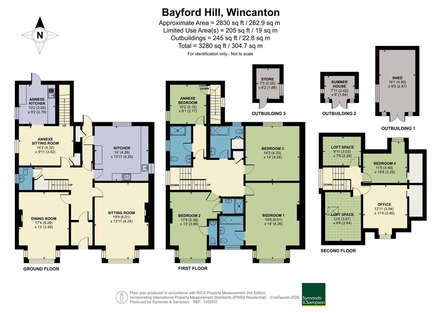 The Highlands, Bayford Hill, Wincanton floorplan