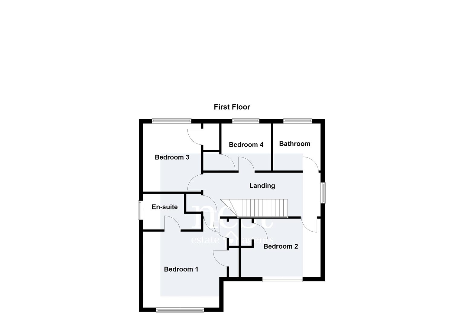 21, Park Road, Leicester floorplan