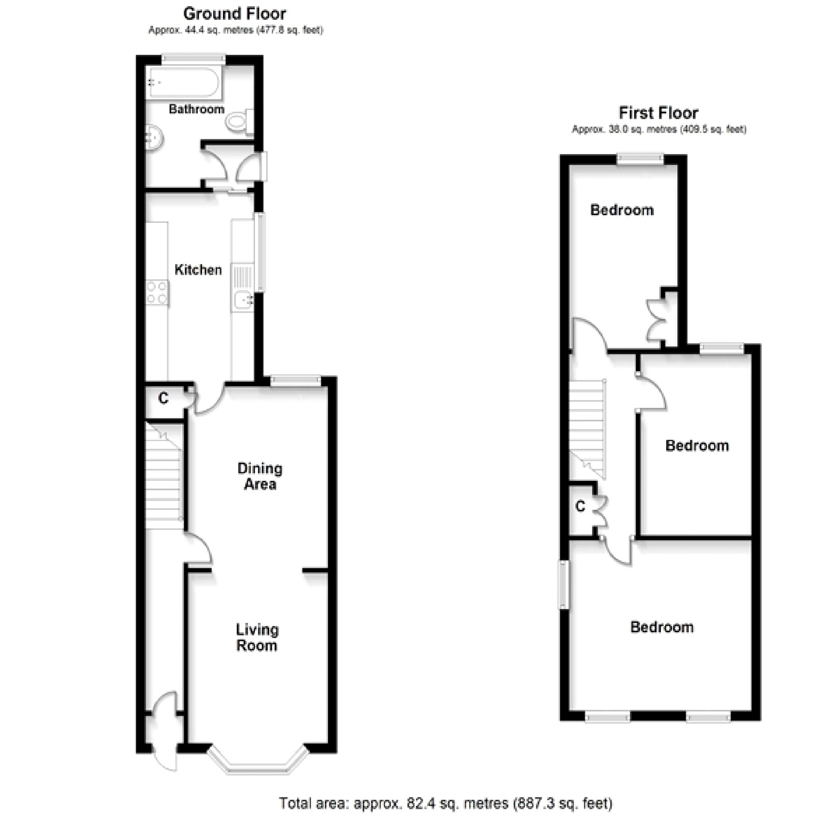 10, Wyndham Road, Kent floorplan