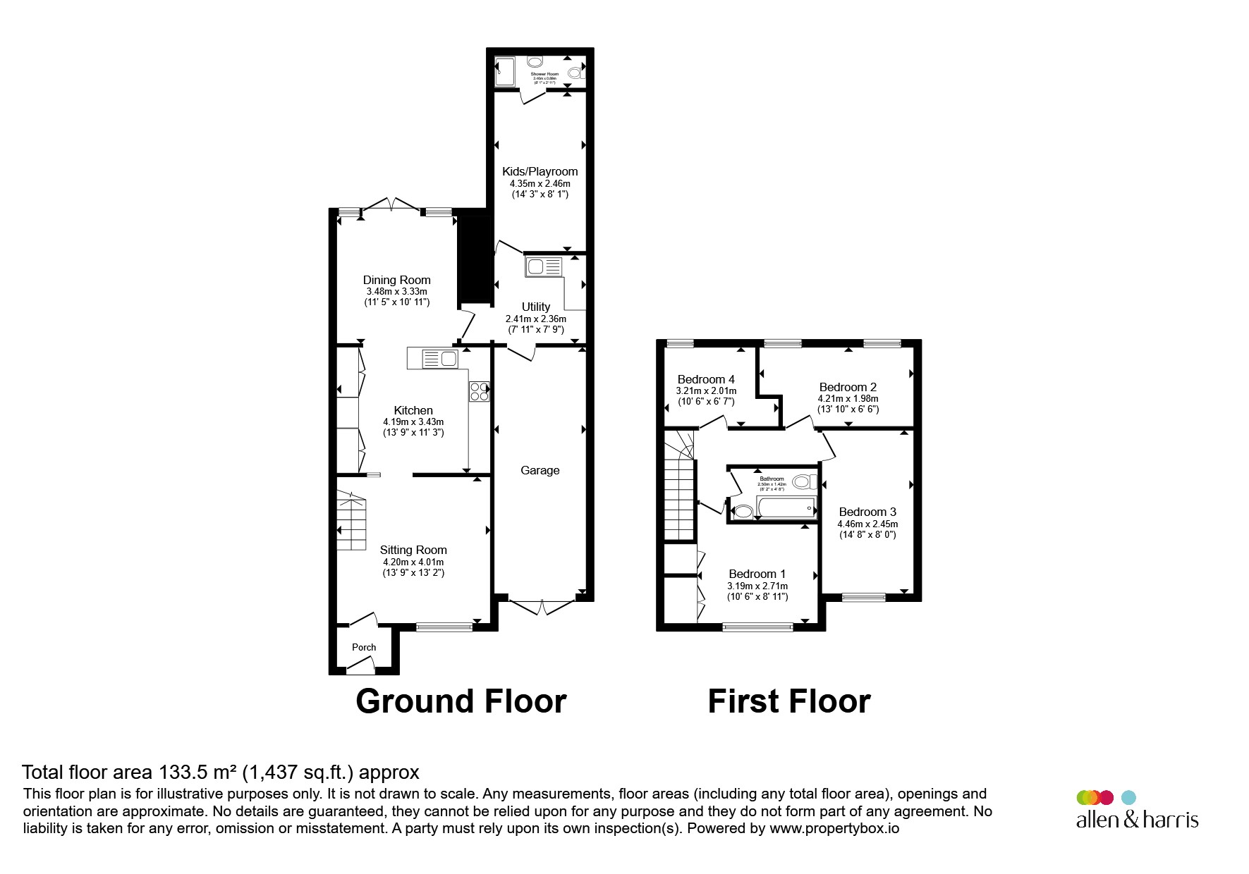 2, Holland Close, Chippenham floorplan