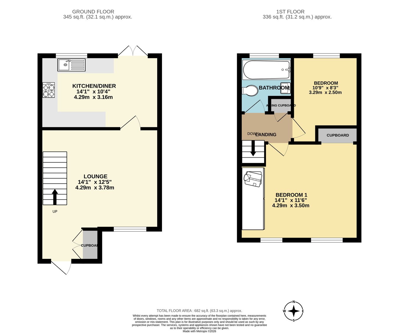 8, Hawthorn Road, Barnstaple floorplan