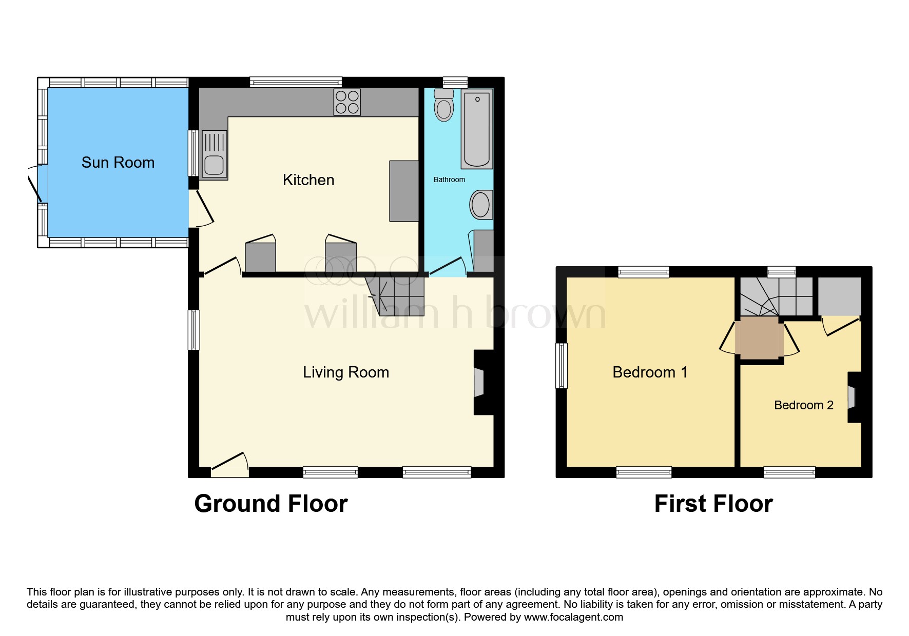 2, Town Corner Cottages, Stradbroke Road, Woodbridge floorplan