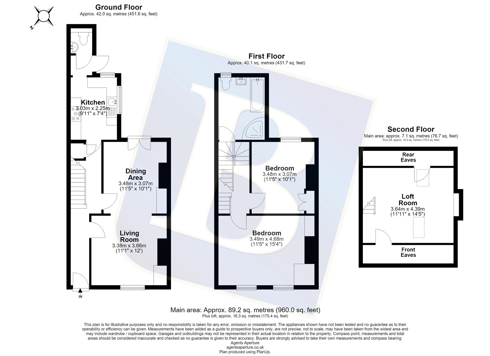 23, Berkley Road, Kent floorplan