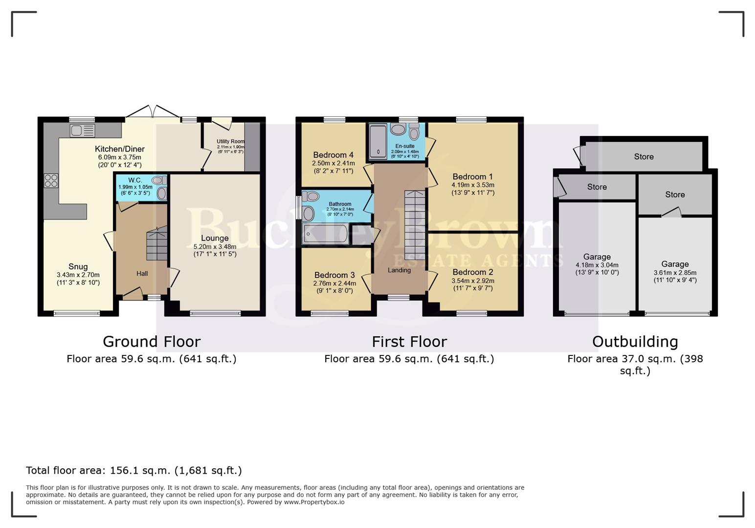 9, Harewood Close, Chesterfield floorplan