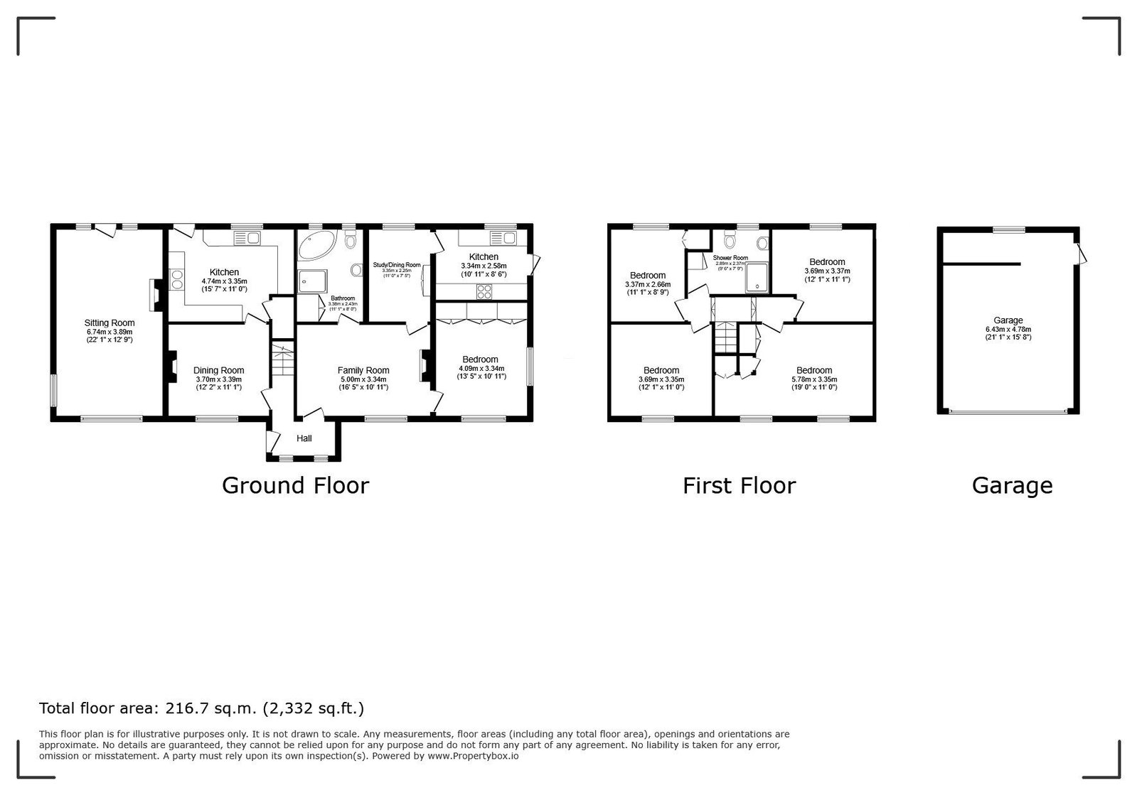 Flagstones, North Heath Lane, Horsham floorplan
