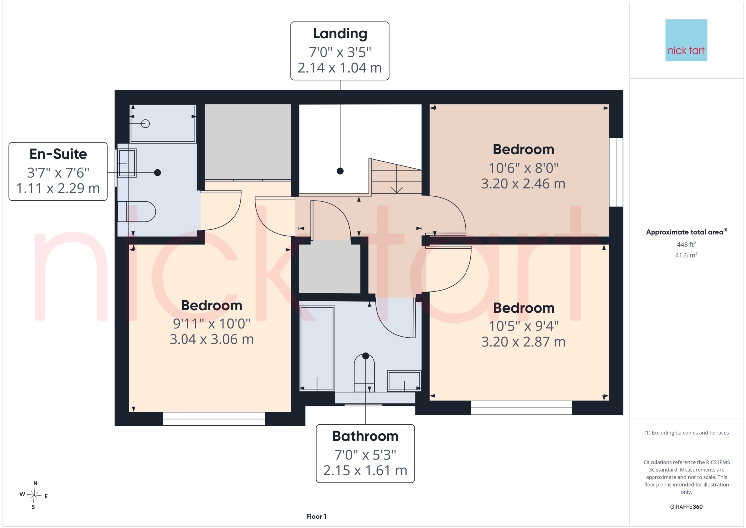 39, York Road, Telford floorplan