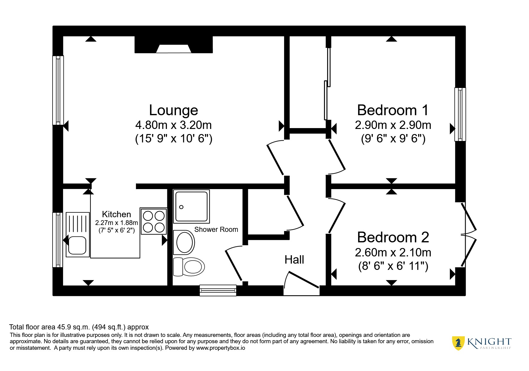 2, Gainsborough Road, Stamford floorplan