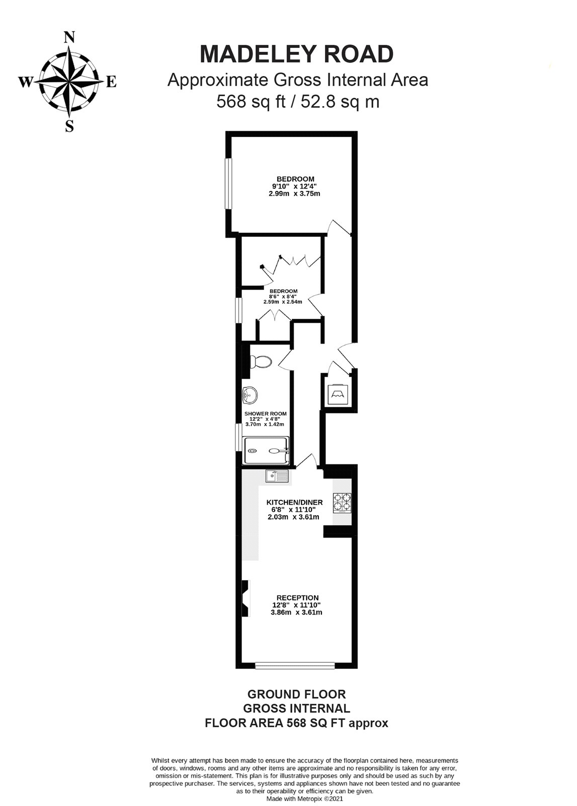 Madeley Road, London floorplan