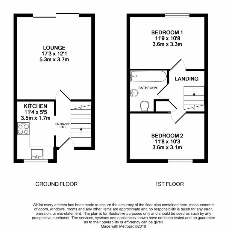 2 Bedrooms Terraced house for sale in Cypress Grove, Ash Vale GU12