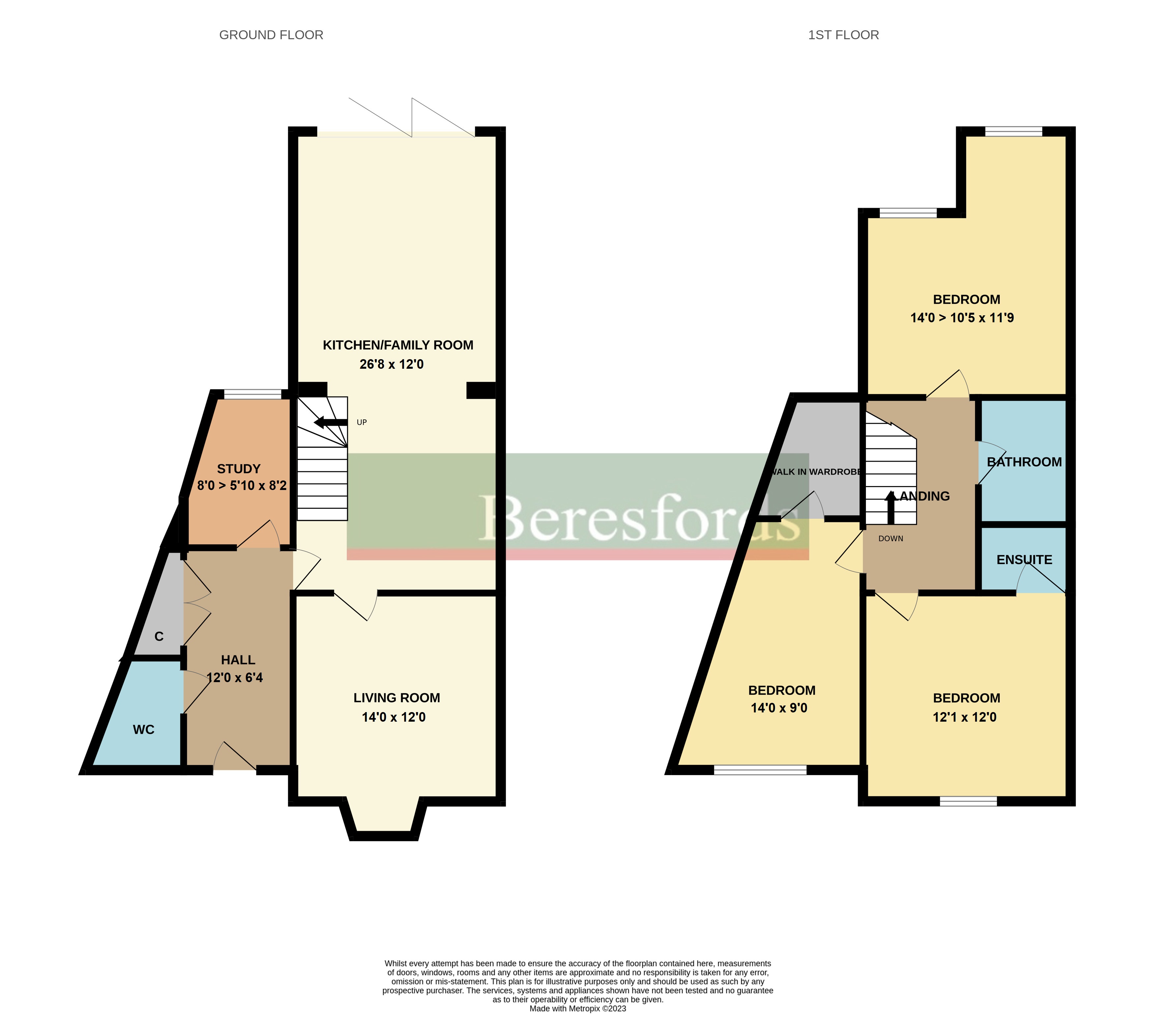 193, Crescent Road, Brentwood floorplan