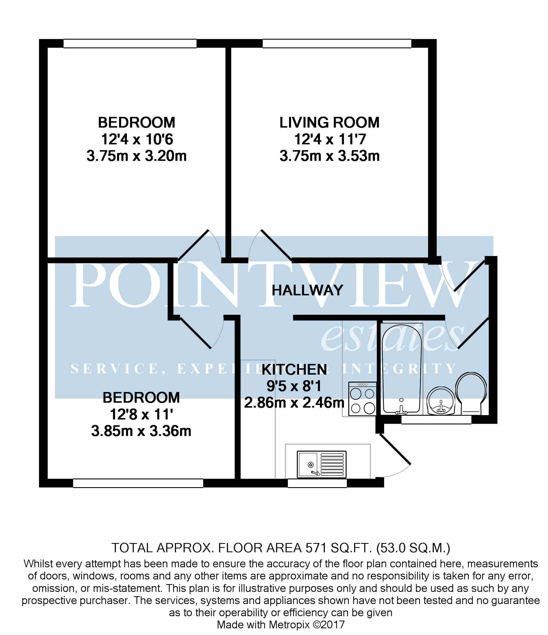 2 Bedrooms Flat to rent in Martin Way, Morden SM4