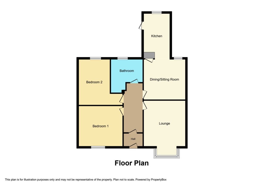47, Ardbeg Road, Rothesay floorplan