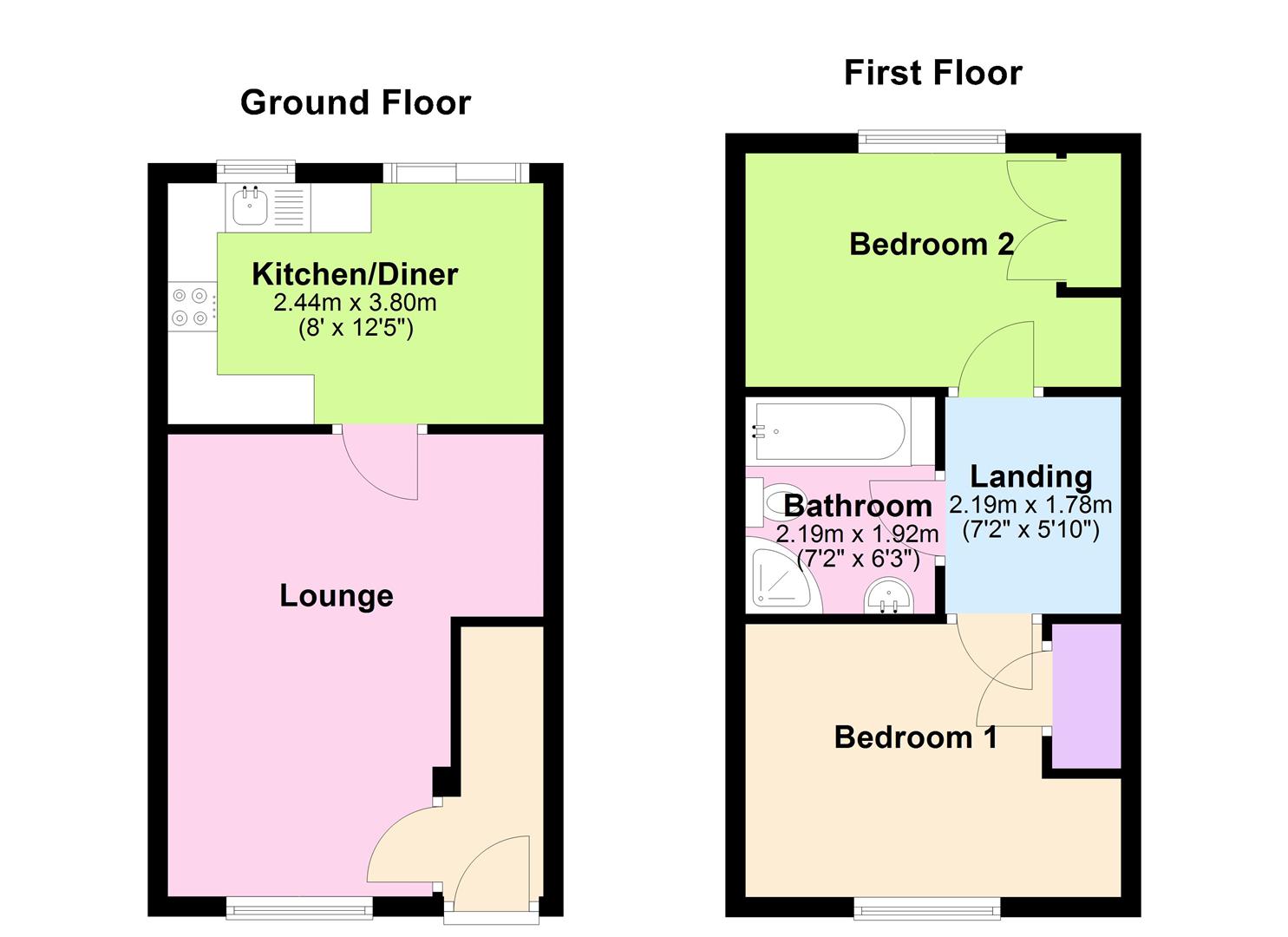 4, Middleham Close, Peterborough floorplan